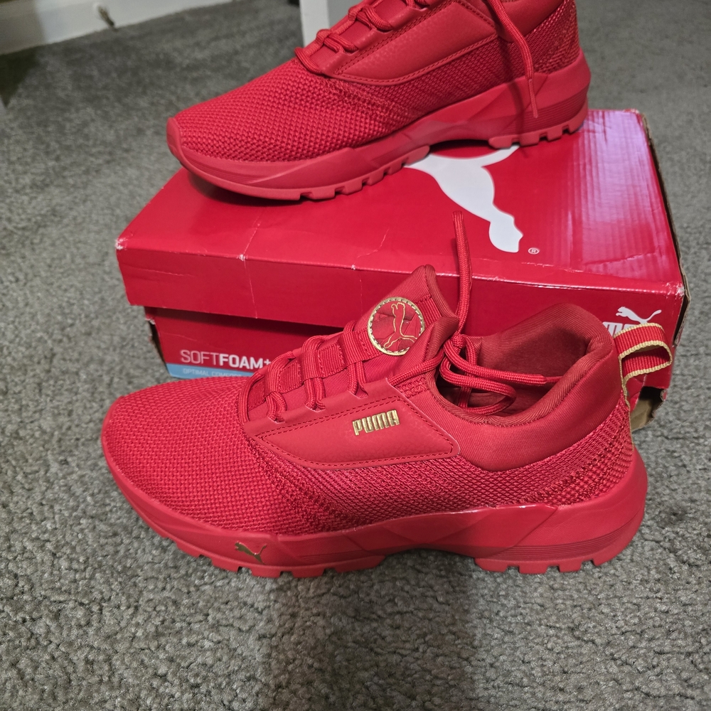 Puma Venus : high risk red - puma team gold SoftFoam+